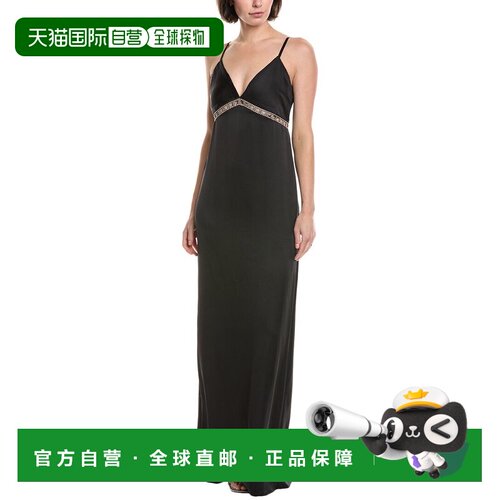 自营 Ramy Brook Mosby 连衣裙 - 黑色长裙 美国奥莱直发性感吊带