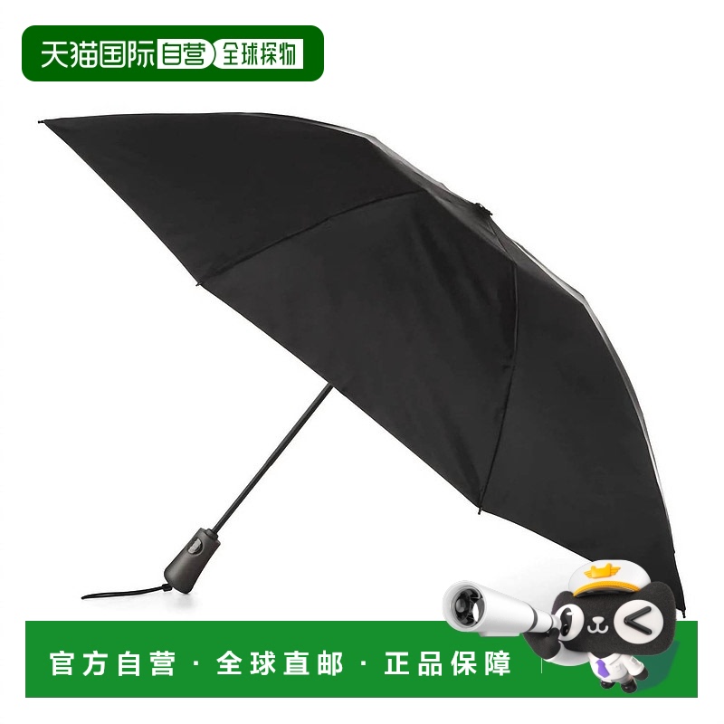 自营 totes大号 Inbrella 反向收合折叠雨伞（黑色） - 黑色 美国