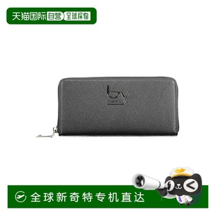 美国奥莱 自营 黑色 BYBLOS聚乙烯女式 直发 钱包
