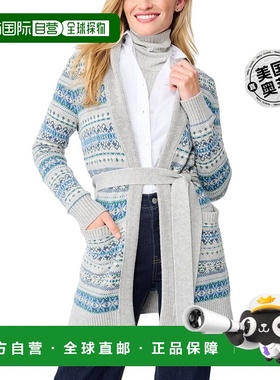 自营 J.McLaughlin Stratham 羊毛毛衣 - 灰色 美国奥莱直发开衫