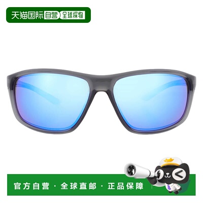 自营Nike Blue Mirror Wrap Men's Sunglasses NIKE ADRENALINE M