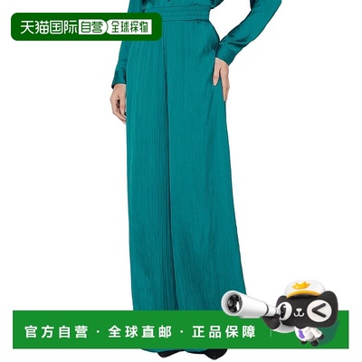 自营 L'AGENCE Lillian阔腿长裤-蓝色 美国奥莱直发休闲裤阔腿裤