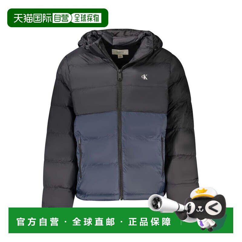 自营Calvin Klein Poliammide Men's Men's Jacket - black 美国图片