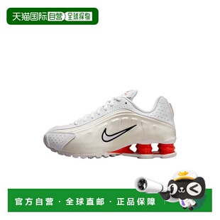 自营Nike Shox R4白色/白色-幻影CW2626-102小学-白色 美国奥莱直