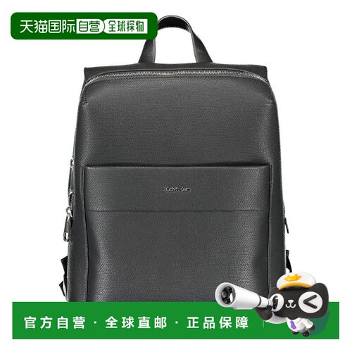 自营Calvin Klein Polyester Men Men's Backpack - black 美国奥