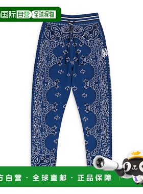 自营amiri蓝色/黑色BANDANA B-BALL运动衫-多色 美国奥莱直发卫裤