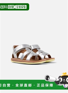 自营camper凉鞋儿童露营鞋Bicho First Walker-灰色 美国奥莱直发