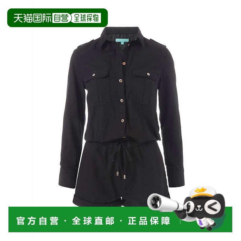 自营 melissa odabash黑色荣誉套装 美国奥莱直发