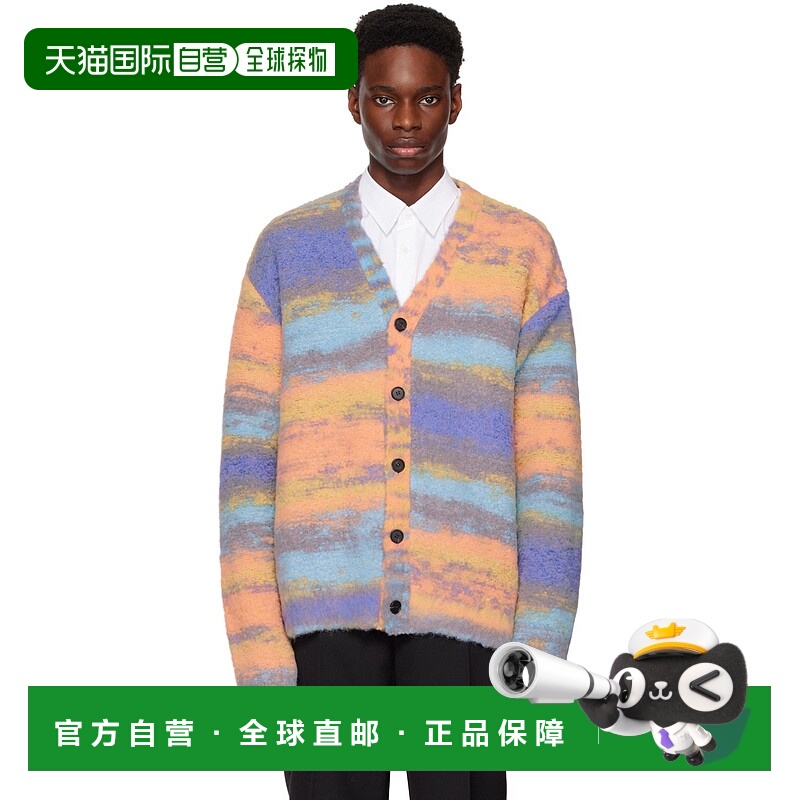 1h可退 香港直邮潮奢 Wooyoungmi 吴阳米 男士 多色 Y 领开衫 W22