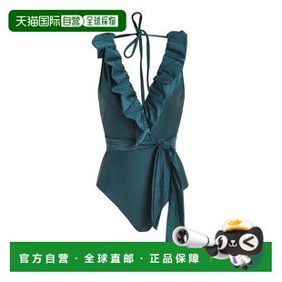 Palace Green Piece Women Swim One Ruffled 自营Patbo Plunge
