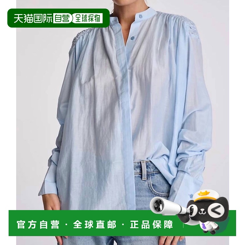 自营 sundays阿尔菲天蓝色衬衫-天蓝色 美国奥莱直发长袖通勤