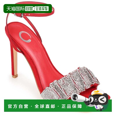 自营Journee Collection 女士 Tru 舒适泡沫 Arlette 浅口鞋 - 红