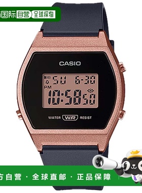自营Casio Women's Digital Sport Watch with Black and Rose Go