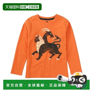 自营Tea Collection Graphic T-Shirt - orange 美国奥莱直发