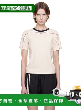 1h可退 香港直邮潮奢 Kijun 女士 灰白色 Cycle T 恤 25PSW205A