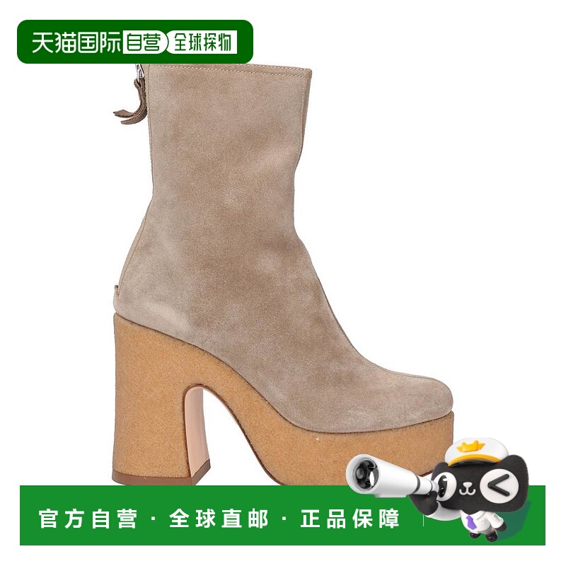 1h可退 【美国直邮】AGL Ankle boot 女鞋时装靴 软真皮厚底靴子