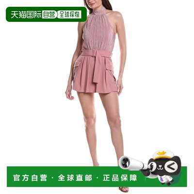 自营Black Halo Dara Playsuit - pink 美国奥莱直发