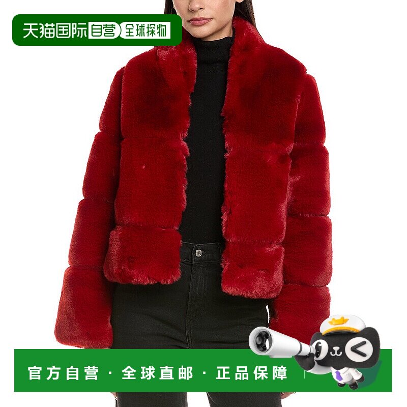 自营Apparis Sai Short Coat - red 美国奥莱直发