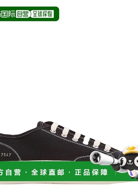 自营 common projects常见项目锦标赛帆布运动鞋-黑色 美国奥莱直