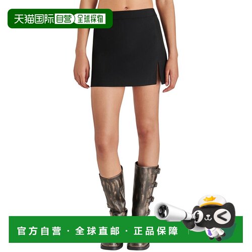 自营Steve Madden CAMERON SKIRT - BLACK 半身裙美国直发奥莱