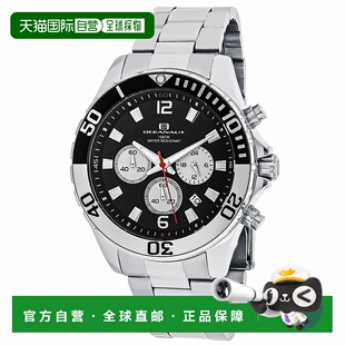 自营Oceanaut男士黑色表盘手表-黑色 美国奥莱直发