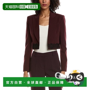 Cole purple Fitted Blazer 美国奥莱直发 Cropped 自营Kenneth