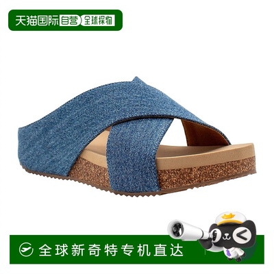 自营 volatile女式Ablette牛仔凉鞋-牛仔 美国奥莱直发