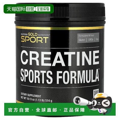 香港直邮California Gold Nutrition,Sport, Creatine Sports For