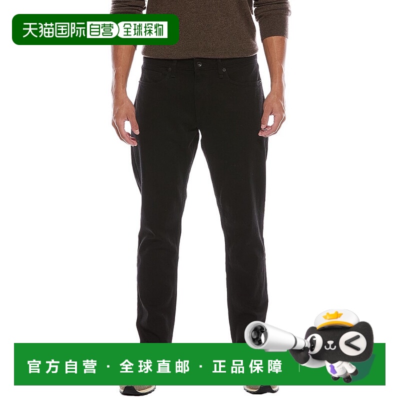 自营rag & bone RB 3 Athletic Fit Black Jean - black 美国奥莱
