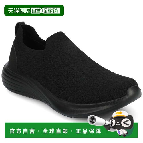 自营journee collectionJournee女式Linnea休闲运动鞋-黑色 美国