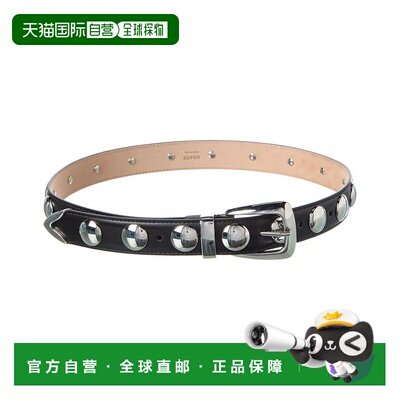 自营KHAITE Benny Leather Belt - brown 美国奥莱直发腰带