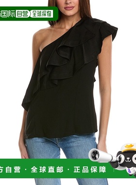 自营 3.1 Phillip Lim 单肩上衣 - 黑色 美国奥莱直发性感