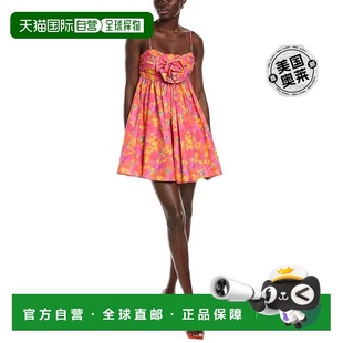 粉色 自营 花朵迷你连衣裙 Camreigh 美国奥莱直发服饰 AMUR
