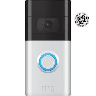 Video 美国奥莱 Doorbell 缎面镍 直发 自营Ring