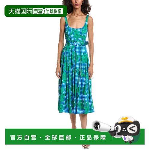 自营Hutch Melba连衣裙-蓝色 美国奥莱直发