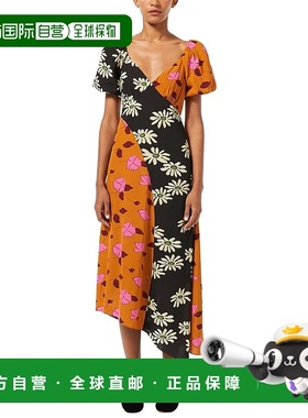 自营 RHODE Teresa 连衣裙 - 橙色 美国奥莱直发