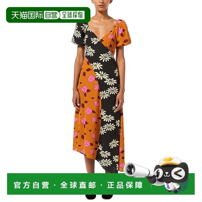 自营 RHODE Teresa 连衣裙 - 橙色 美国奥莱直发