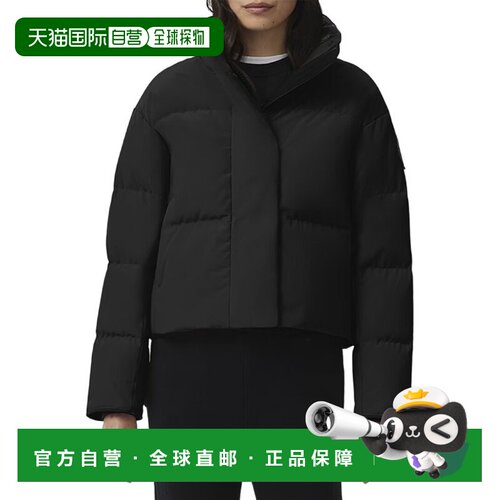自营Canada Goose Grandview短款夹克-黑色 美国奥莱直发