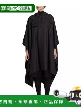 1h可退 【美国直邮】The Row Rian 斗篷式抽绳兜帽大衣 女装毛呢