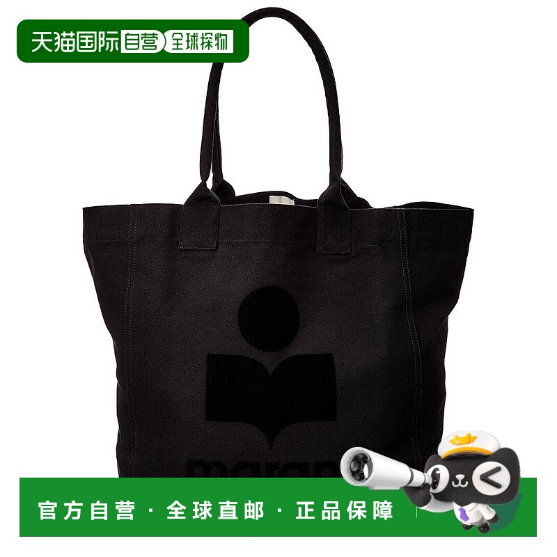 自营Isabel Marant Yenky Canvas Tote, Black - black 美国奥莱