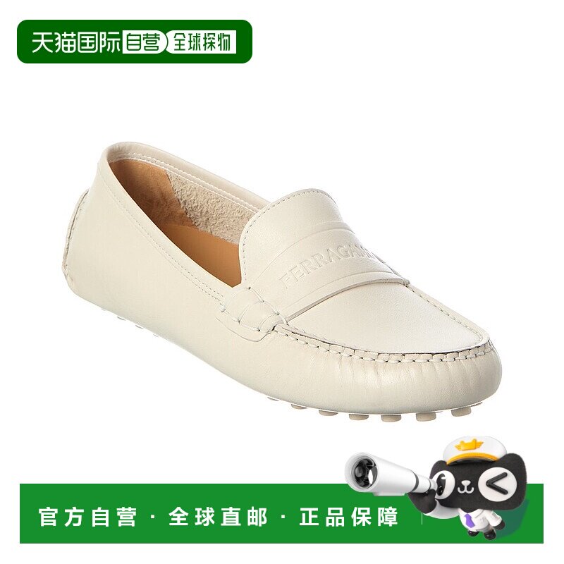 自营salvatore ferragamoFerragamo Iside Leather Loafer - whit
