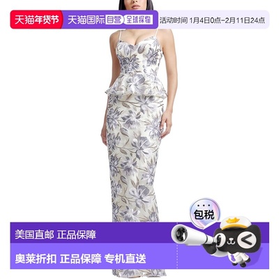 自营Dress The Population Akiah Bodycon Dress - ivory multi