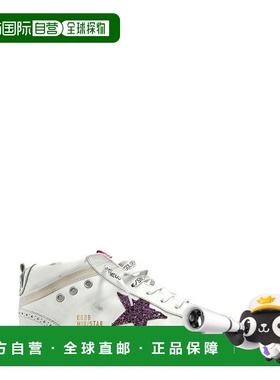 1h可退 香港直邮潮奢 GOLDEN GOOSE 女士 白色 Mid Star 运动鞋 G