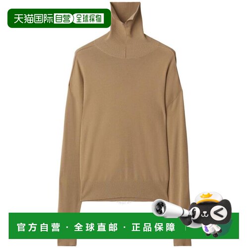 1h可退 【美国直邮】burberry 男士 毛衣亚麻长袖针织上衣开衫