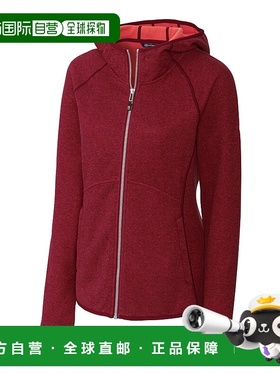 自营 cutter & buckCutter&Buck Mainsail毛衣针织连帽衫女式全拉