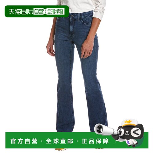 自营JOE'S Jeans Auburn 高腰曲线靴型牛仔裤 - 蓝色 美国奥莱直