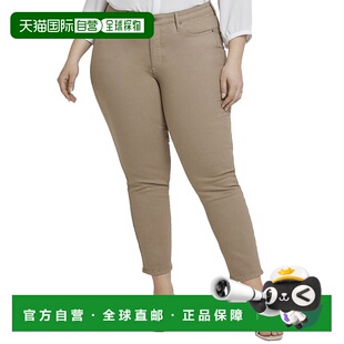 NYDJ 多色 Plus Saddlewood脚踝裁剪牛仔裤 美国奥莱 Sheri 自营