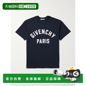 潮奢 海军蓝 Givenchy 香港直邮1h可退 纪梵希 男士 Paris Embroi