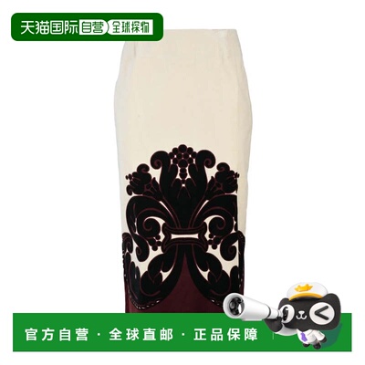 自营double jVelvet Skirt - Cream - neutrals 美国奥莱直发