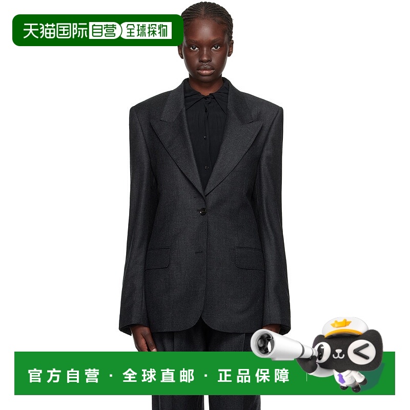 1h可退 香港直邮潮奢 BITE 女士 灰色 Ecole 西装外套 1173290996